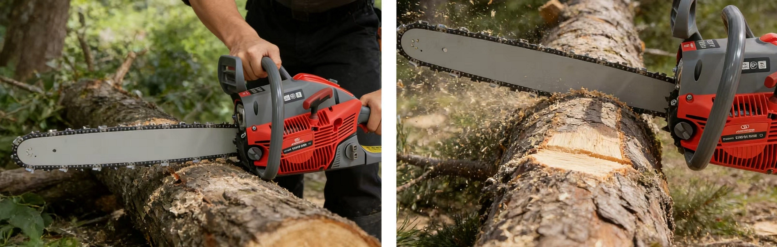 58cc Gasoline Chainsaw -Applications 58cc Gasoline Chainsaw -Applications