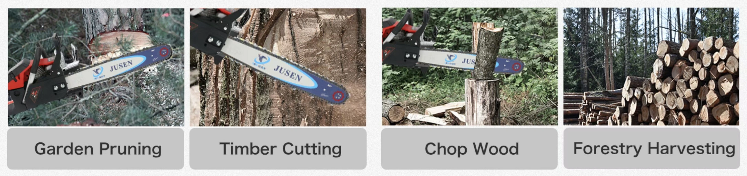 58cc Gas Chainsaw-Applications 58cc Gas Chainsaw-Applications