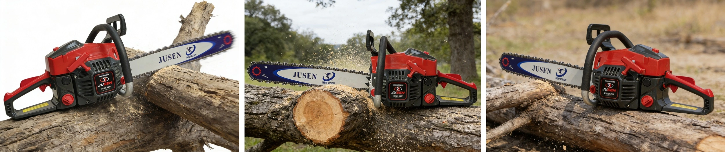 Gas Powered Gasoline Chain Saw - Applications Gas Powered Gasoline Chain Saw - Applications