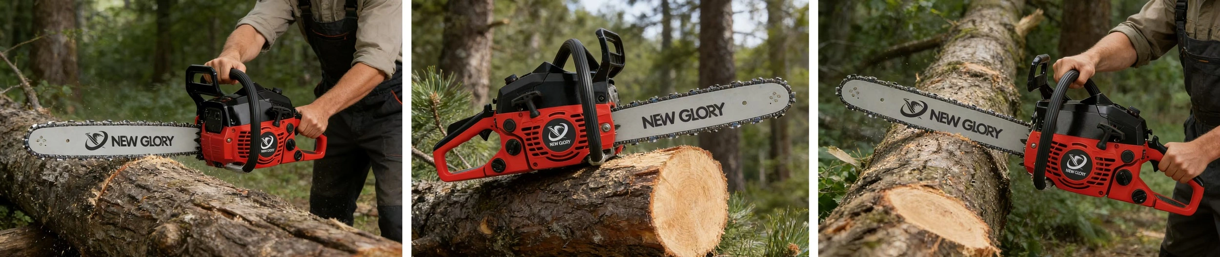 Professional 37.2cc Gasoline Chainsaw-Applications Professional 37.2cc Gasoline Chainsaw-Applications