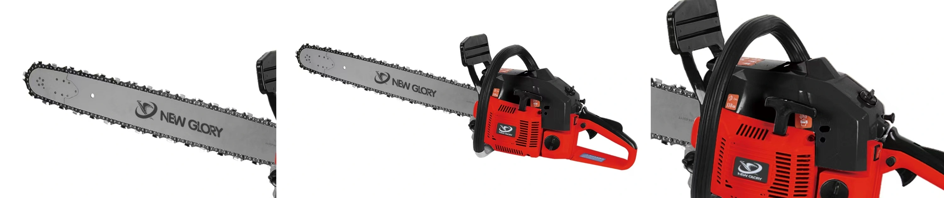 Professional 62cc 2-Stroke Garden Tools Gasoline Chainsaw for Heavy-Product Overview Professional 62cc 2-Stroke Garden Tools Gasoline Chainsaw for Heavy-Product Overview