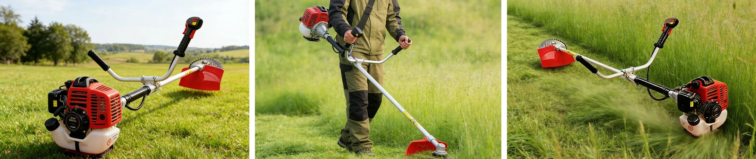 Lightweight Petrol Brush Cutter - Applications Lightweight Petrol Brush Cutter - Applications