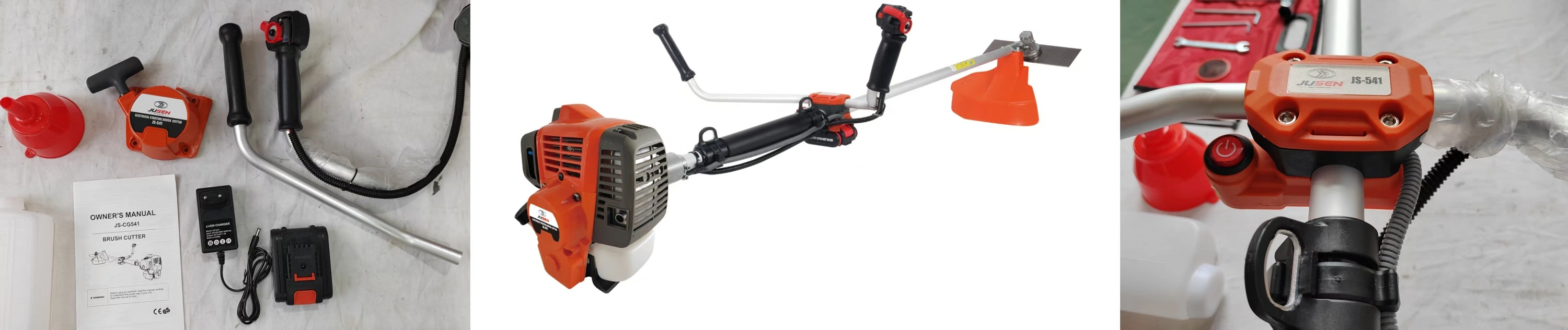 Electric Start Gasoline Brush Cutter -Product Overview Electric Start Gasoline Brush Cutter -Product Overview