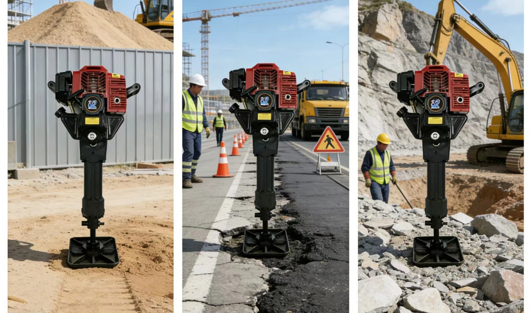 Gasoline Demolrtion Hammer--Applications
