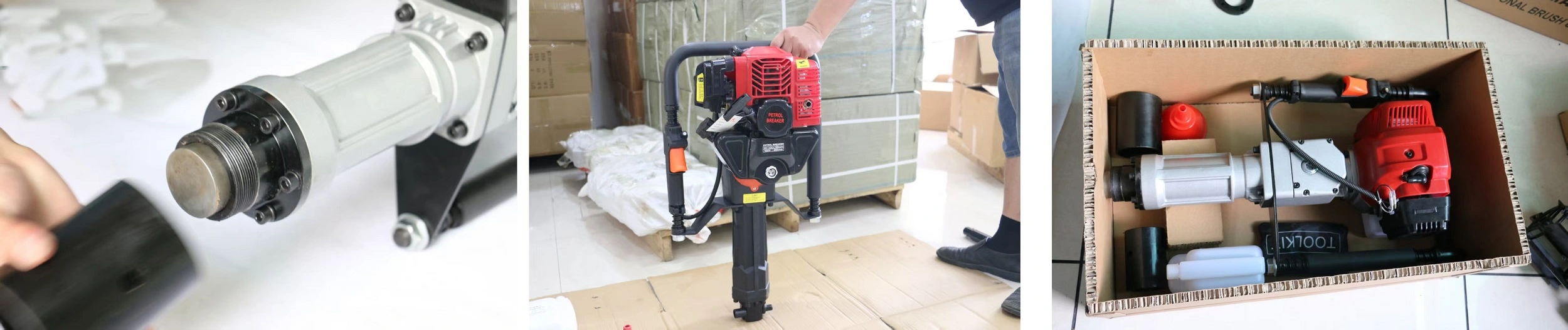 Gasoline Power Handheld Pile -Applications