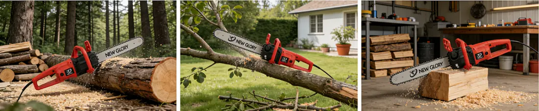 High-Performance Battery And Electric Chainsaw-Applications