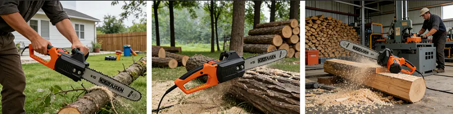 16-Inch Hand Battery Chainsaw-Applications 16-Inch Hand Battery Chainsaw-Applications
