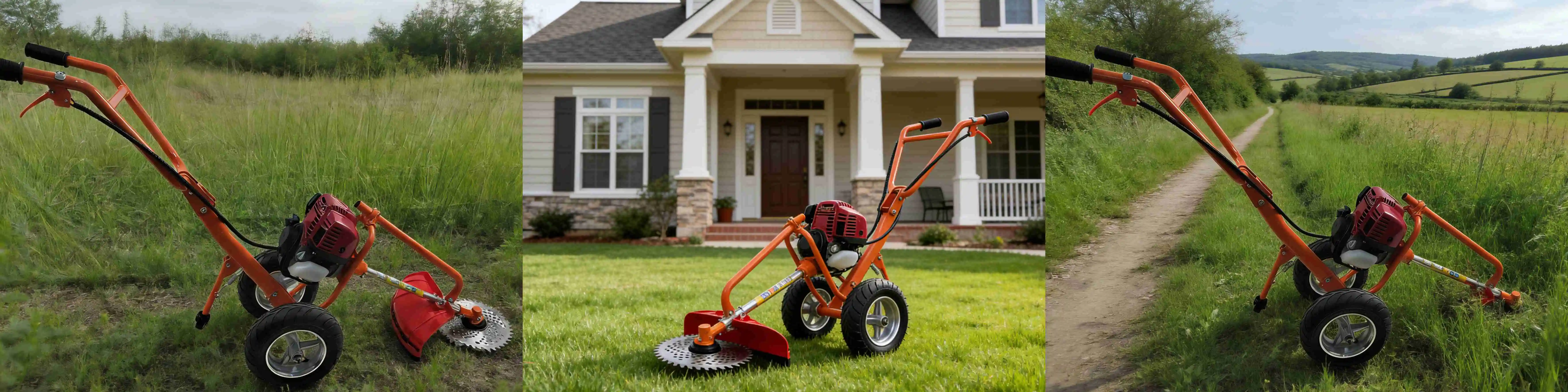 2-Stroke Hand Push Brush Cutter-applications