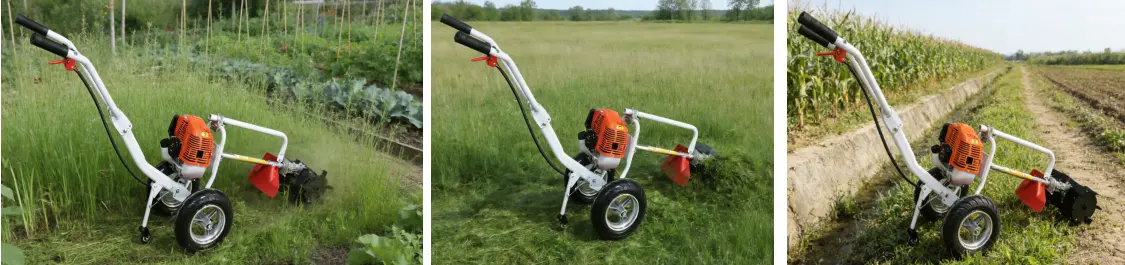 52cc 2-Stroke Hand Pushed Sweeping Machine-Applications