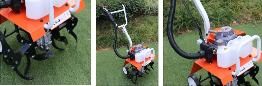 Handy 2-Stroke 63cc Petrol Mini Tiller-Product Overview