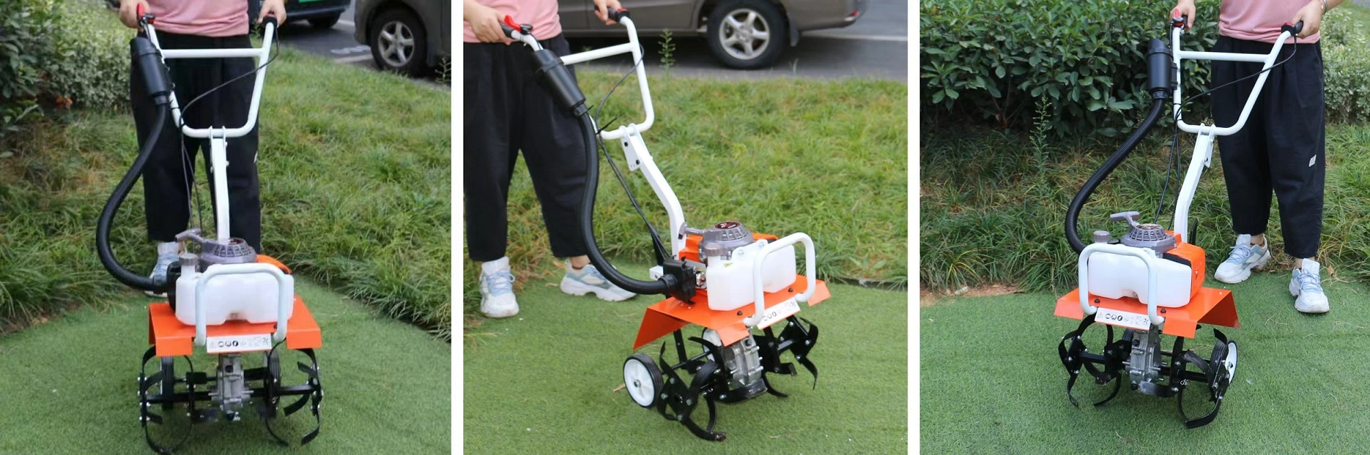 Handy 2-Stroke 63cc Petrol Mini Tiller-Applications