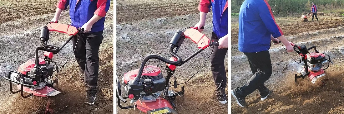 4-Stroke Mini Tiller Cultivator-Applications
