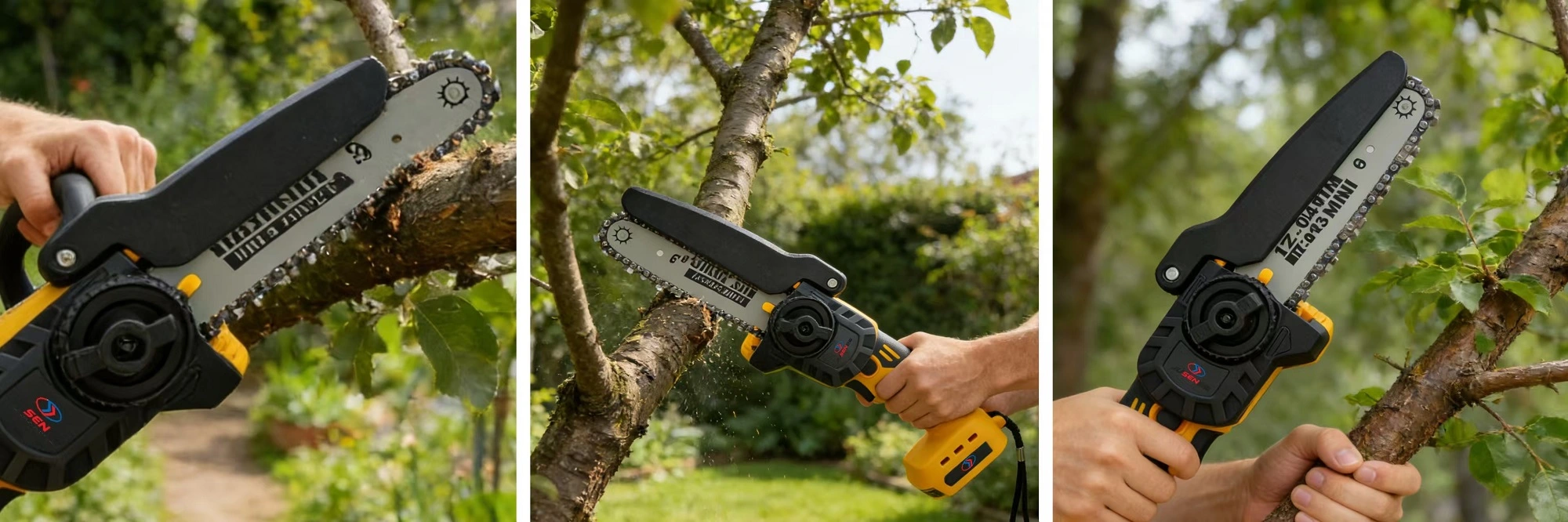 Brushless Mini Cordless Chainsaw -Product Overview Brushless Mini Cordless Chainsaw -Product Overview
