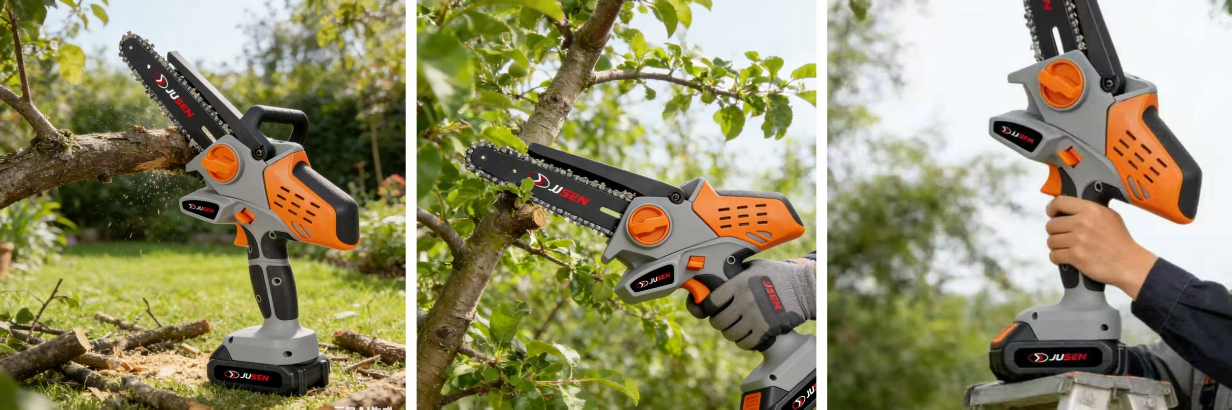 JUSEN JS-BS703 Cordless Mini Chainsaw Machine -Applications