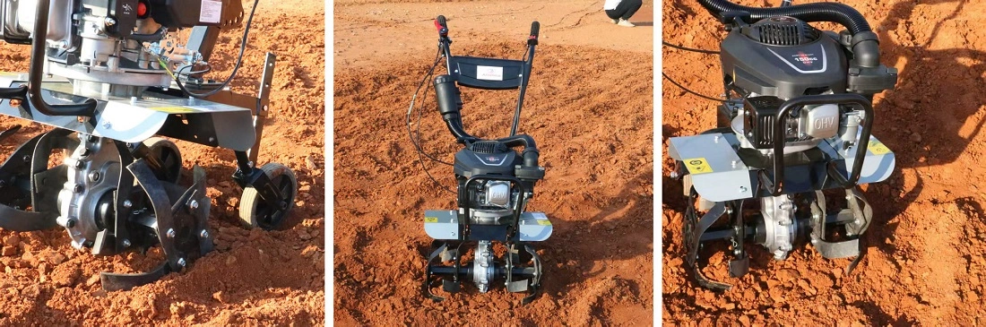 4-Cycle Mini Tiller Cultivator -Applications