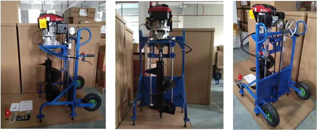 4-Stroke Power Gasoline Engine Earthaugers Machine-Product Overview 4-Stroke Power Gasoline Engine Earthaugers Machine-Product Overview