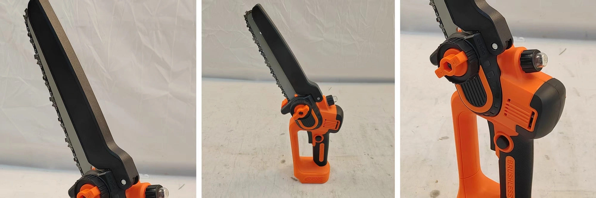 Brushless 6-Inch Electric Mini Chainsaw-Product Overview Brushless 6-Inch Electric Mini Chainsaw-Product Overview