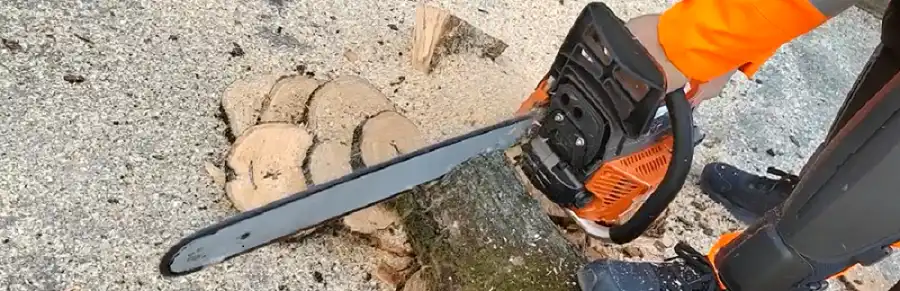 gas-powered gas chainsaw