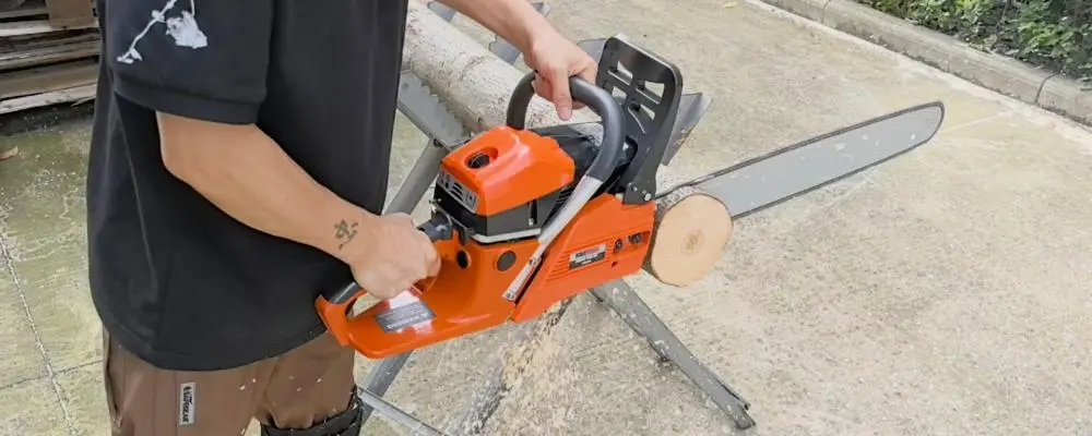 Gas Powered Gas Chain Saw