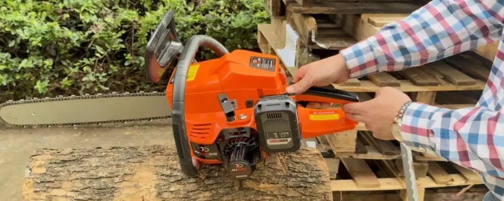 58cc gasoline chain saw