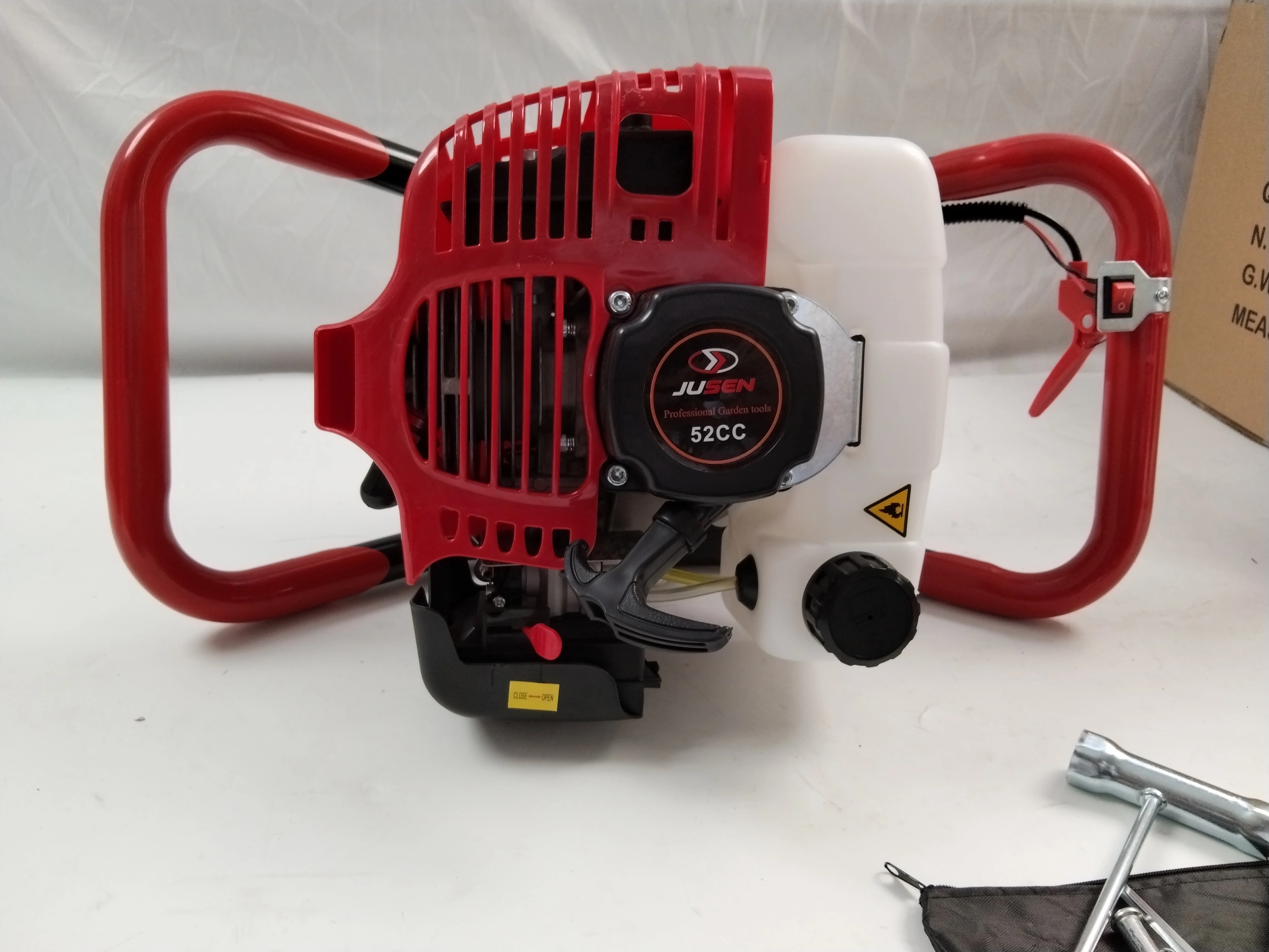 52cc Handheld Gas Earth Auger-Product Overview 52cc Handheld Gas Earth Auger-Product Overview