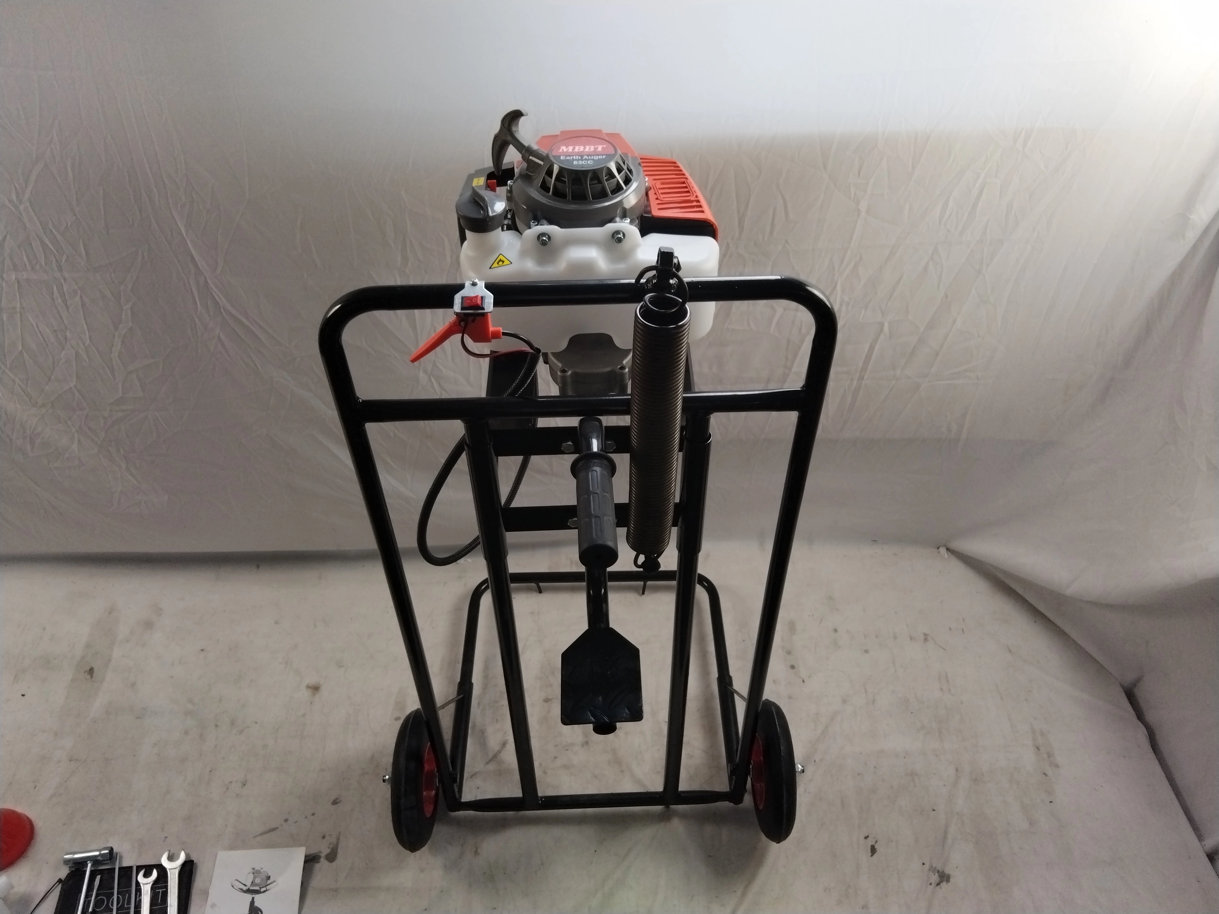 63CC Wheeled Foot Operated Earth Auger-Product Overview 63CC Wheeled Foot Operated Earth Auger-Product Overview