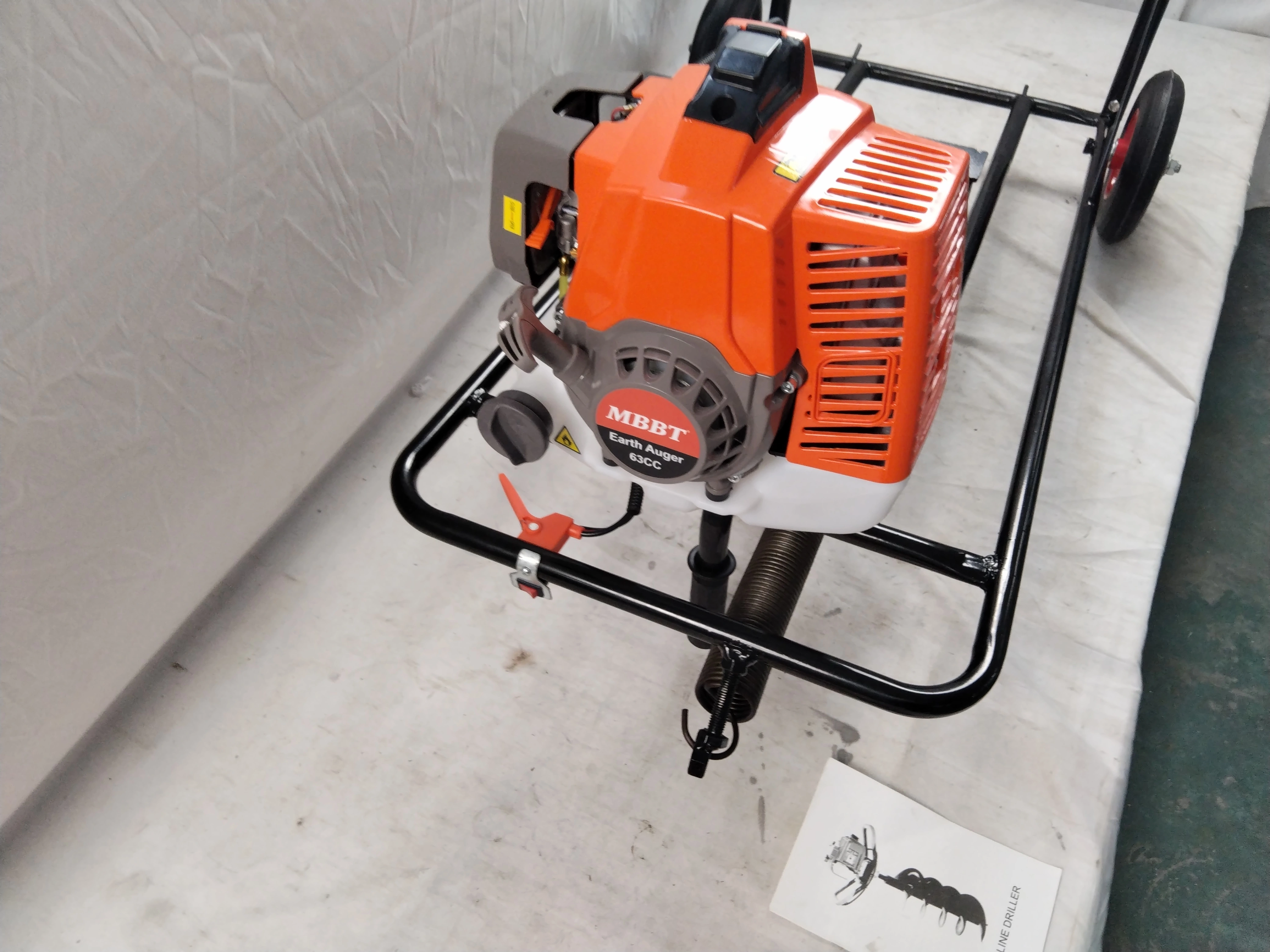 63CC Wheeled Foot Operated Earth Auger-Applications ​