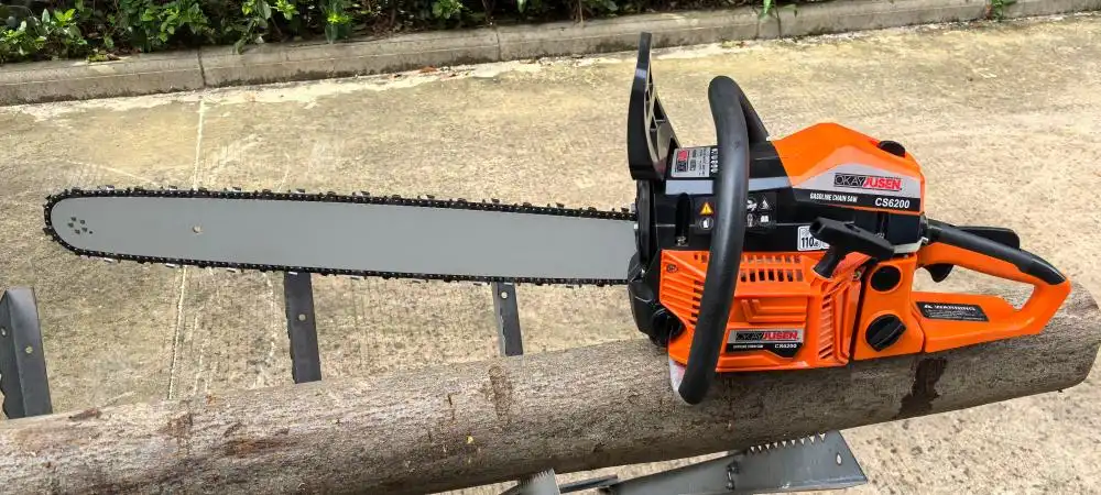 Gas Powered Gas Chain Saw