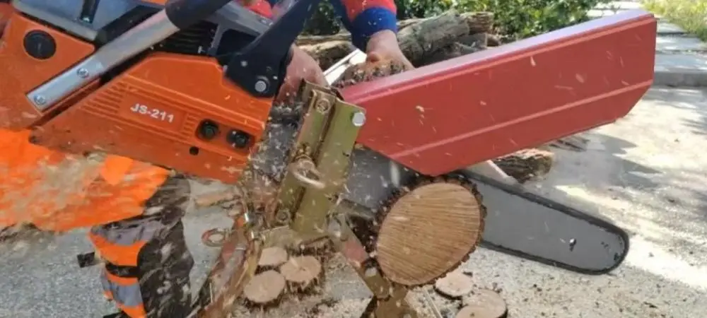 Gas Powered Gas Chain Saw
