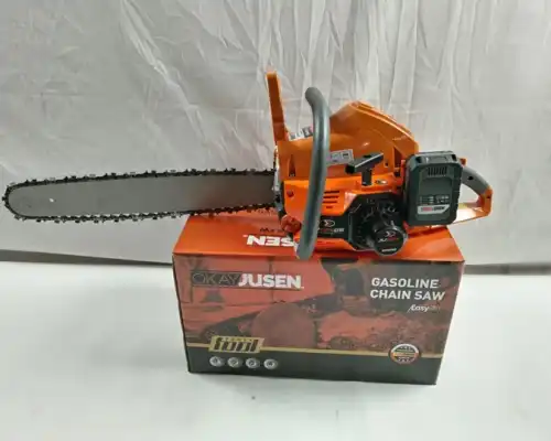 58cc gas chainsaw safety operation guide