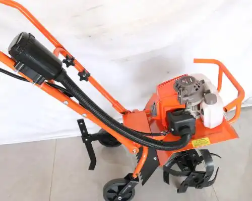 63cc 2 Stroke Mini Power Tiller with Strong Power for Small Farm