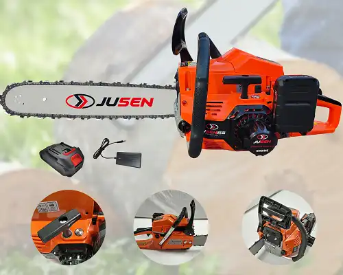 Can a 58cc Gasoline Chain Saw Handle Firewood Cutting Efficiently?