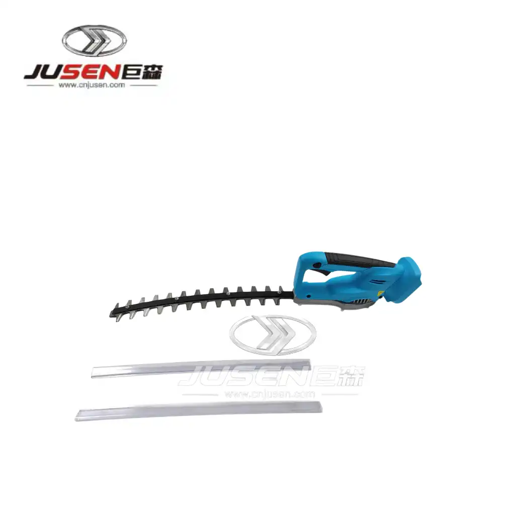 JS-BAT432-W Cordless Hedge Trimmer na may External-Rotor Motor (21V/29.4V)